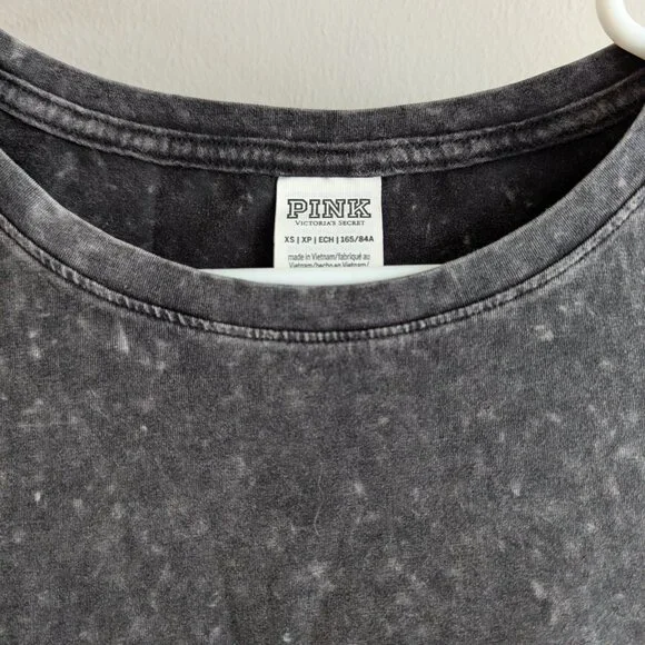 Ruched t-shirt dress, black, XS - Picture 3 of 6